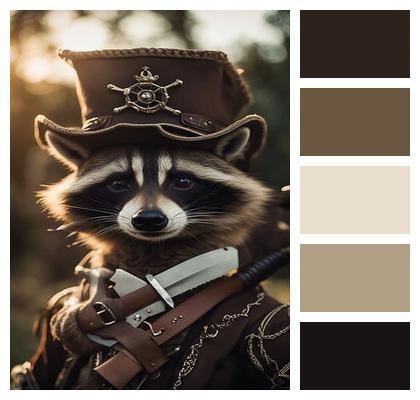 Ai Generated Raccoon Phone Wallpaper Image